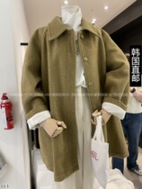 South Korea Direct mail East gate 2023 Winter new VASIL jacket with long big coat 21250215