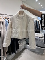 South Korea Direct Mail East Gate 2023 Winter New OATMEAL Jacket Short cotton jacket 21180493