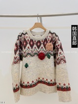 Amy Home Korea Direct mail East gate 2023 Winter fit new THORE sweater 21250589