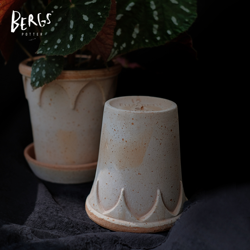 Bergs Potter 伊丽莎白系列 宝格仕手工陶盆北欧丹麦绿植花卉花盆 - 图2