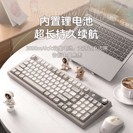 HP official wireless keyboard and mouse set