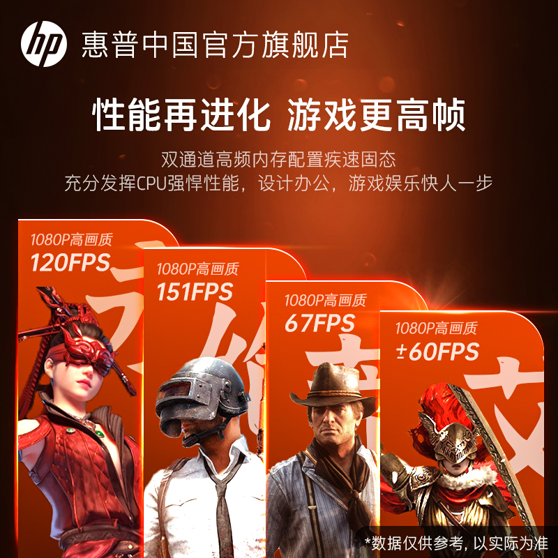 HP/惠普可选14代i5/i7暗影精灵10游戏主机4060Ti独显电脑直播设备吃鸡台式机电竞台机独显办公设计品牌整机 - 图2