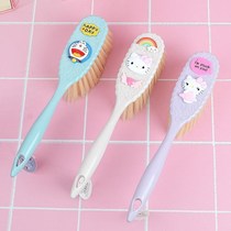 Cartoon Cute Bed Brush Home Dust Removal Brush Window Screen Long Handle Sweep Bed Cleaning Brush Subsoft Hair Bed Broom Antistatic