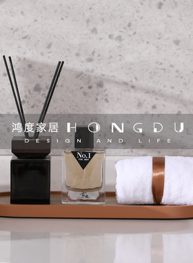 卫浴托盘套装组合装饰摆件