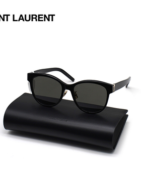 YSL圣罗兰时尚复古猫眼墨镜超轻板材个性潮流太阳镜男女SL M107/K