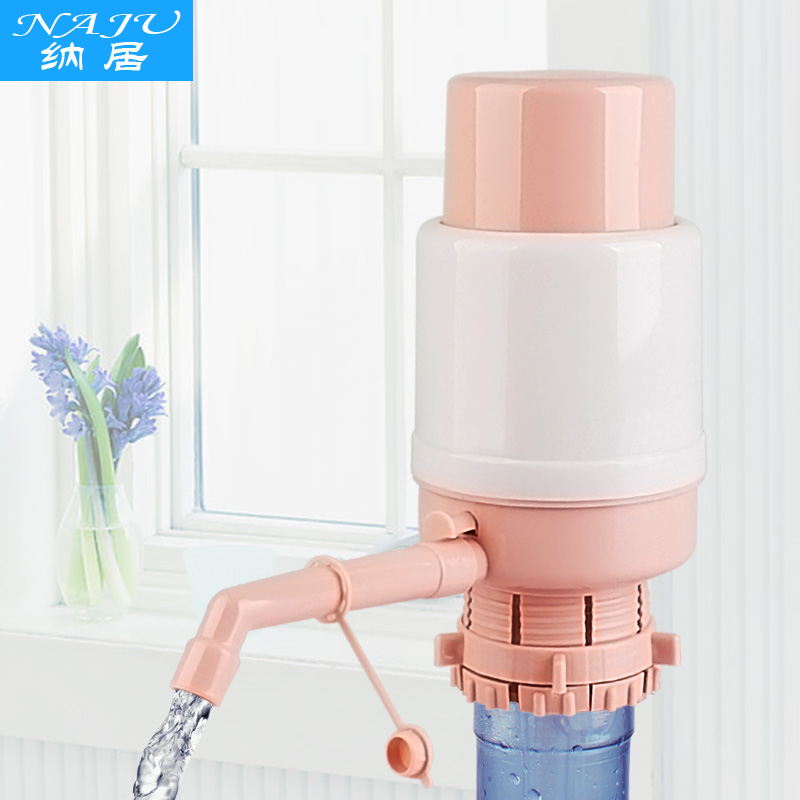 桶装水抽水器出水器饮水机纯净水桶压水器家用矿泉水泵大桶手压式 - 图2