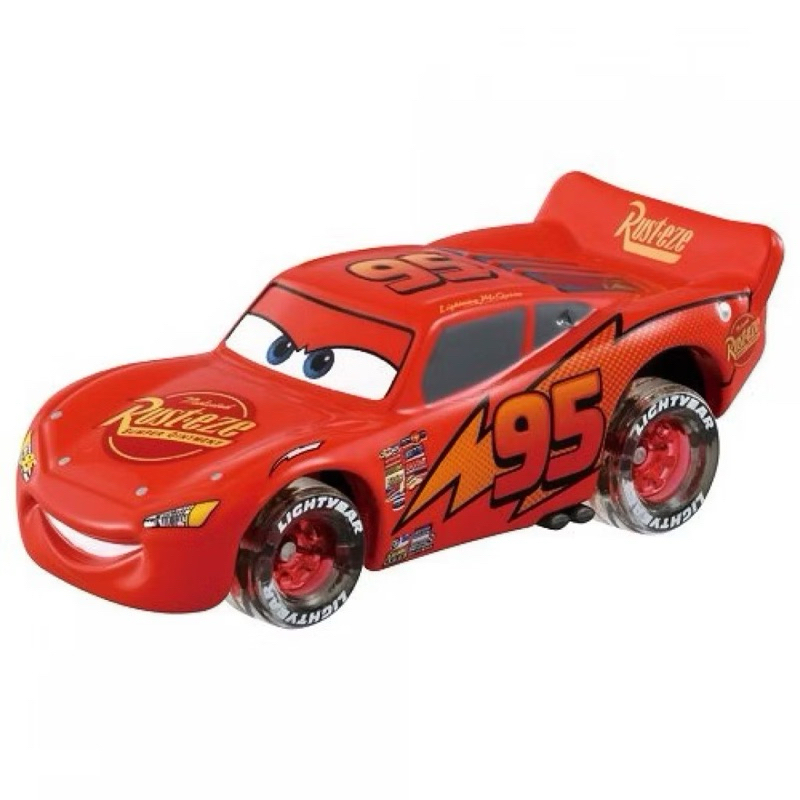 多美卡赛车总动员2021年限定麦大叔金色合金汽车模麦昆透明轮玩具 - 图3