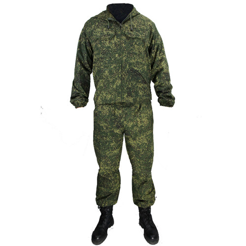 冷战时代外贸俄罗斯KMX迷彩服作战服外衣套服小绿人罩衣白花迷彩 - 图3