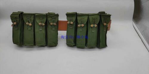 公发80年代库存79式帆布防水腰包多功能战术腰包户外跑步腰包 - 图2
