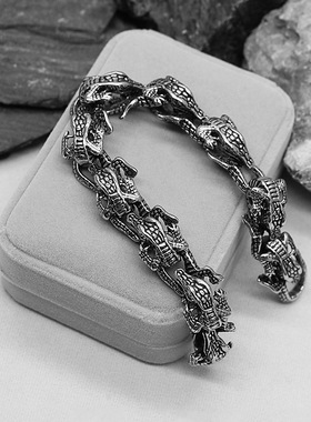 手链霸气风钛钢夸张手链