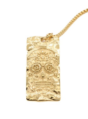 时尚骷髅头男士项链钛钢男