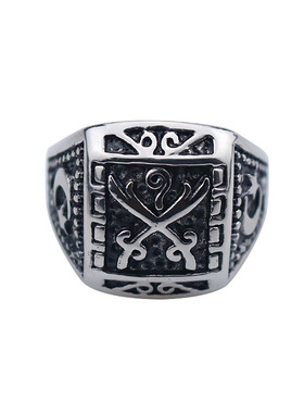 男款戒指钛钢时尚钛钢戒指指环