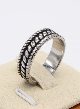 戒指指环欧美钛钢复古男