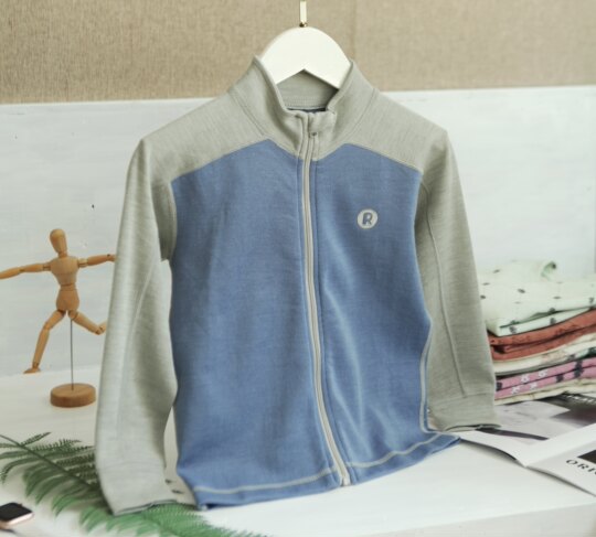 Reißverschluss-Sweatshirt, Outdoor-Sport, schnell trocknende, warme Wolle