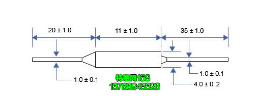 家电温度保险丝RY TF121℃ 10A250V121度10A250V温度开关  优质 - 图1