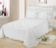 Double Princess Bed Sheet Cotton Embroidery