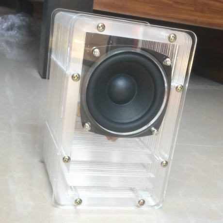 box speaker acrylic