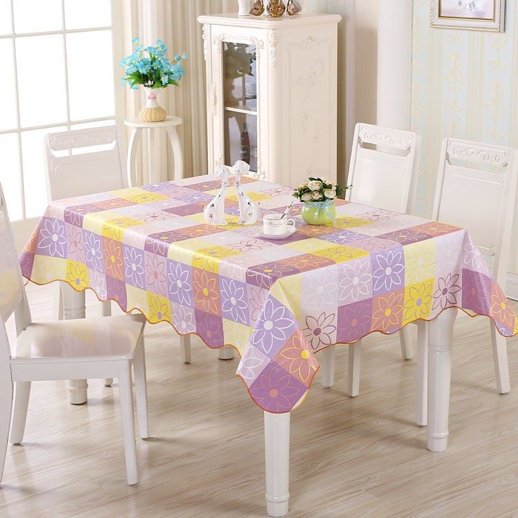 桌布茶几布塑料长方形圆形正方形防水防油免洗防烫格子田园餐桌布,淘宝优惠券,粉丝福利购,淘宝优惠卷
