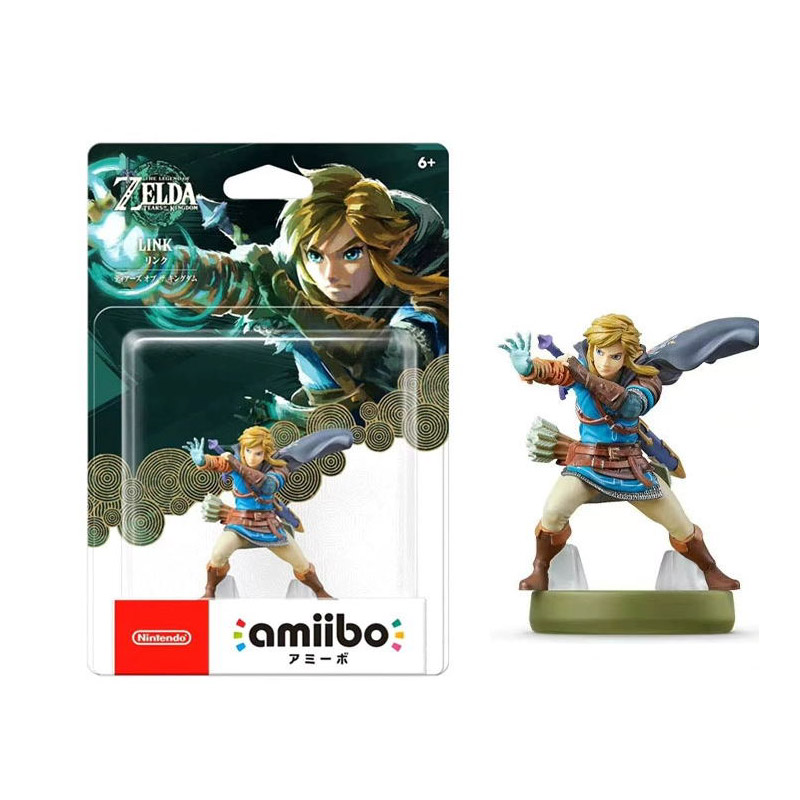 正版任天堂amiibo塞尔达传说林克 时之笛 动森手办 NFC手办马里奥 - 图0