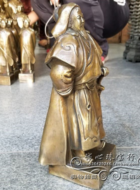 成吉思汗纯铜镇宅客厅摆件