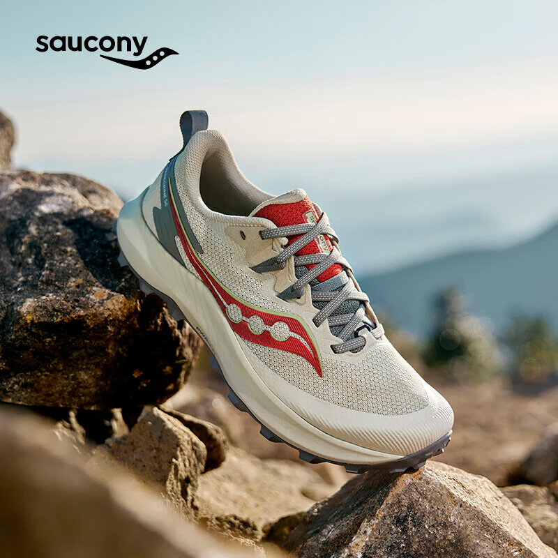 Saucony索康尼24新品PEREGRINE14男女游隼14越野跑鞋马拉松酷动城 - 图1