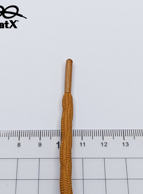 FlatX专业户外登山鞋带5mm圆X加压织造耐磨防松脱 越野攀岩鞋带