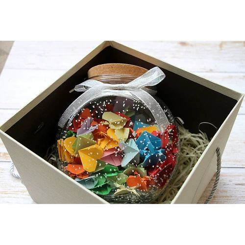 Bian Drum xu xun bottle love bottle тысяча бумажная бутылка из крана звезда