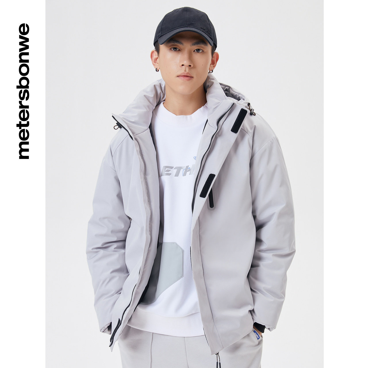 美特斯邦威连帽2021冬季新款羽绒服 美特斯邦威网店羽绒服