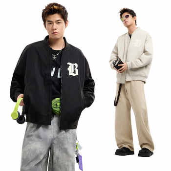 历史新低!美特斯邦威夹克男女同款春季新款舒适休闲百搭户外情侣外套上衣实付54元到手包邮