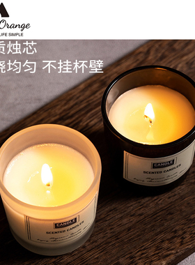 旋转木马无烟香薰蜡烛礼盒摆件