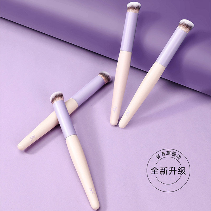 AKF270遮瑕刷斜头遮暇笔圆头扁眼线刷卧蚕眉粉刷刀锋散粉底刷新手,淘宝优惠券,粉丝福利购,淘宝优惠卷