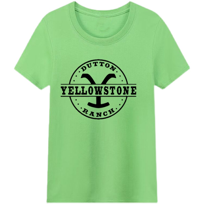 Dutton Yellowstone Ranch Tv Shows Graphic T Shirts Women Top - 图3