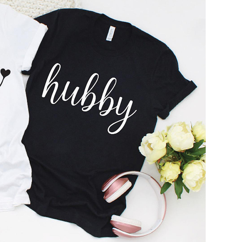 Wife Husband Funny T Shirts Couple Tee Shirts tshirt Cotton - 图3