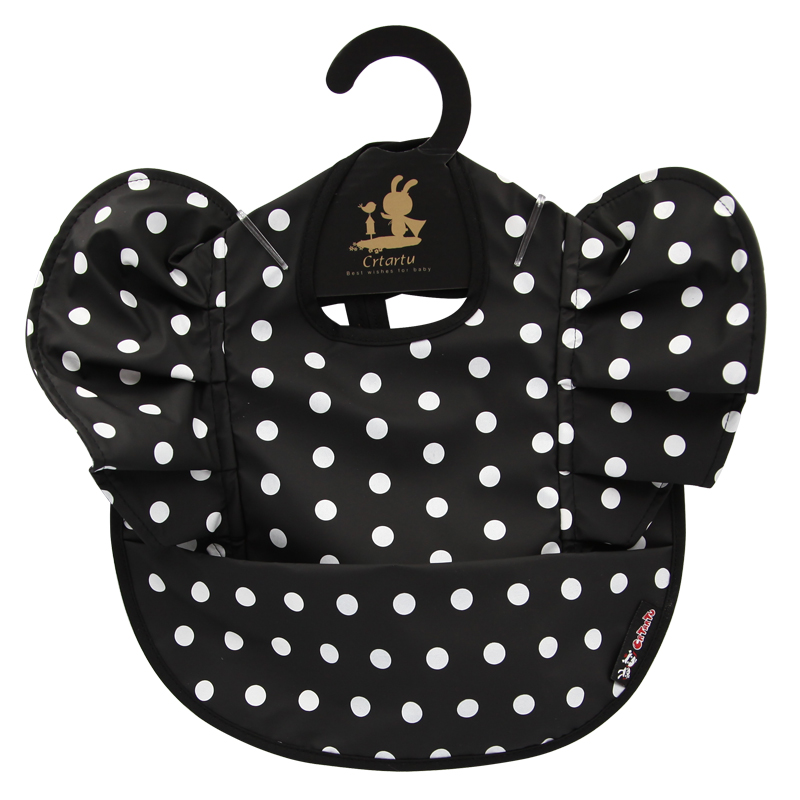 Saliva Tissue Fashion Wave Dots Gold Three-dimensional Rice Pocket