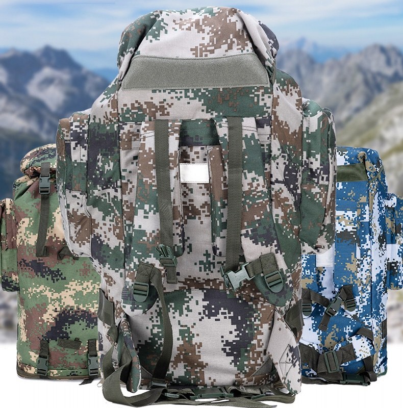 户外迷彩携行具男大容量双肩背囊 亿达康泰鞋类双肩背包