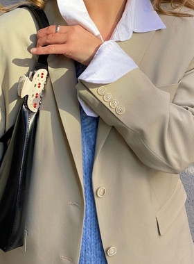 欧美风小众水钻辣妹千禧鲨鱼夹