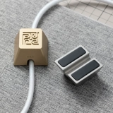 Вентиляторы PBT Custom xiyingmen Landmark Клавиатура Кабель Структура кабеля латун