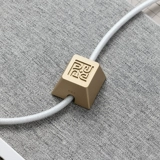 Вентиляторы PBT Custom xiyingmen Landmark Клавиатура Кабель Структура кабеля латун