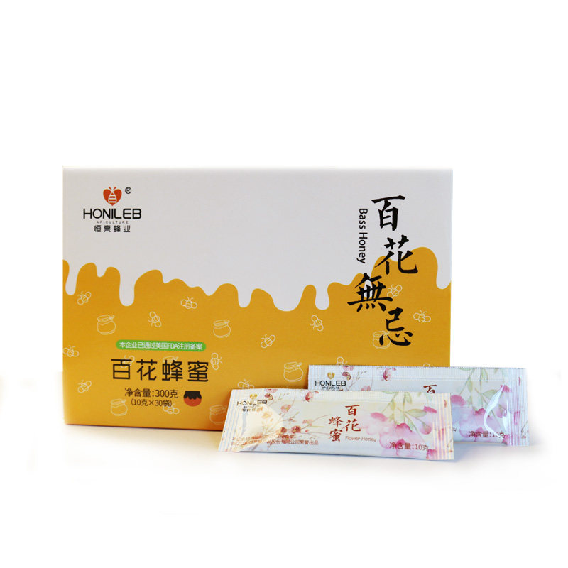 恒亮小袋装便携独立小包装条状蜂蜜 恒亮蜂产品蜂蜜