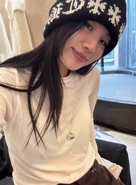 现女2025夏季新韩国东大门高级感百搭水滴吊坠项链锁骨链