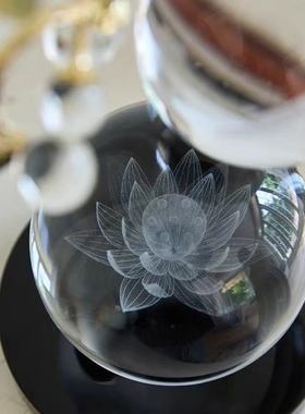 招财水晶葫芦摆件轻奢高档客厅酒柜办公室装饰摆件搬家乔迁礼物