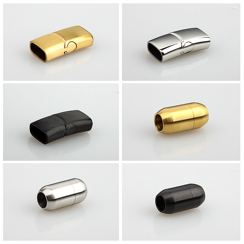 不锈钢磁铁扣扁扣盘编绳扣编织扁皮绳龙鳞手绳朱砂手链连接圆扣头,淘宝优惠券,粉丝福利购,淘宝优惠卷