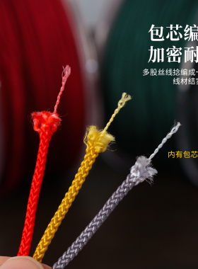 文玩2mm曼波线耐磨串珠绳
