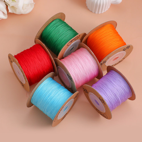 极细71号台湾玉线0.4mm手工编织手链珠子diy 手工串珠线无弹力 - 图2