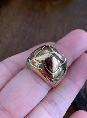 JK宝丽家 18K金三色金金字塔戒指定金链接 实价请私询