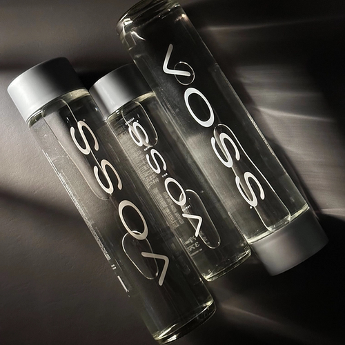 挪威VOSS芙丝进口含气矿泉水375ml*24瓶玻璃瓶天然气泡水 - 图3