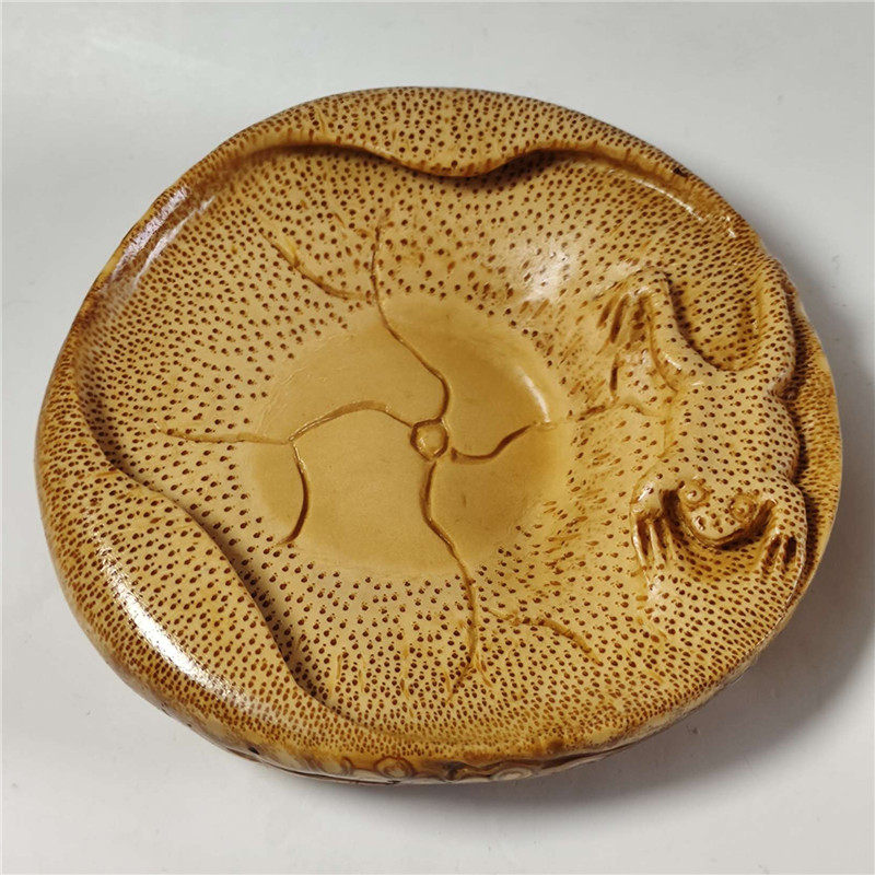 天然玉竹根雕刻文玩把玩件手工打磨满钉笔筒铃铛金蟾壶罐子香炉囊,淘宝优惠券,粉丝福利购,淘宝优惠卷