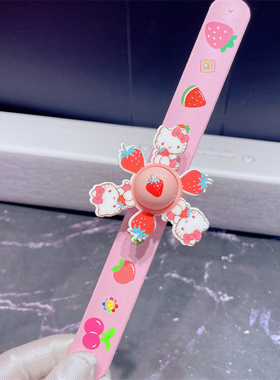 三丽鸥女童旋转发光流沙手环