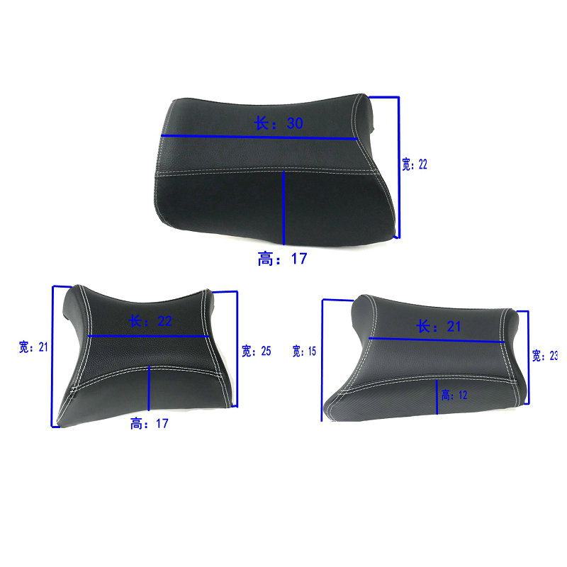 适用21-23款NVX155 AEROX155改装油箱座包 儿童座椅宠物坐垫软座 - 图2