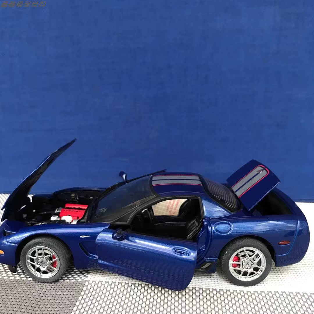 原包富兰克林2004年克尔维特猫王Corvette1:24(证书齐全) B11D009 - 图2